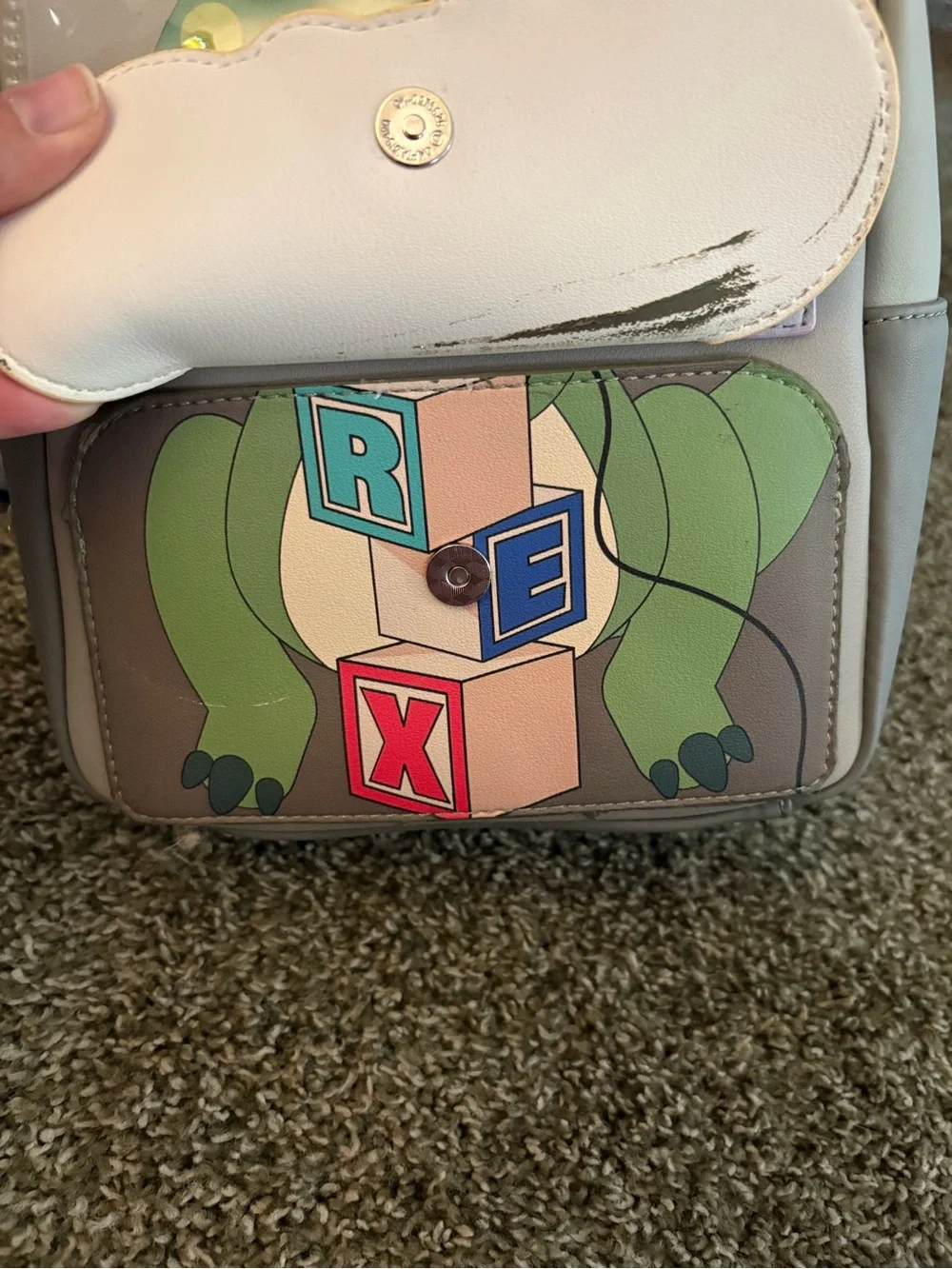 Loungefly Rex mini-backpack
